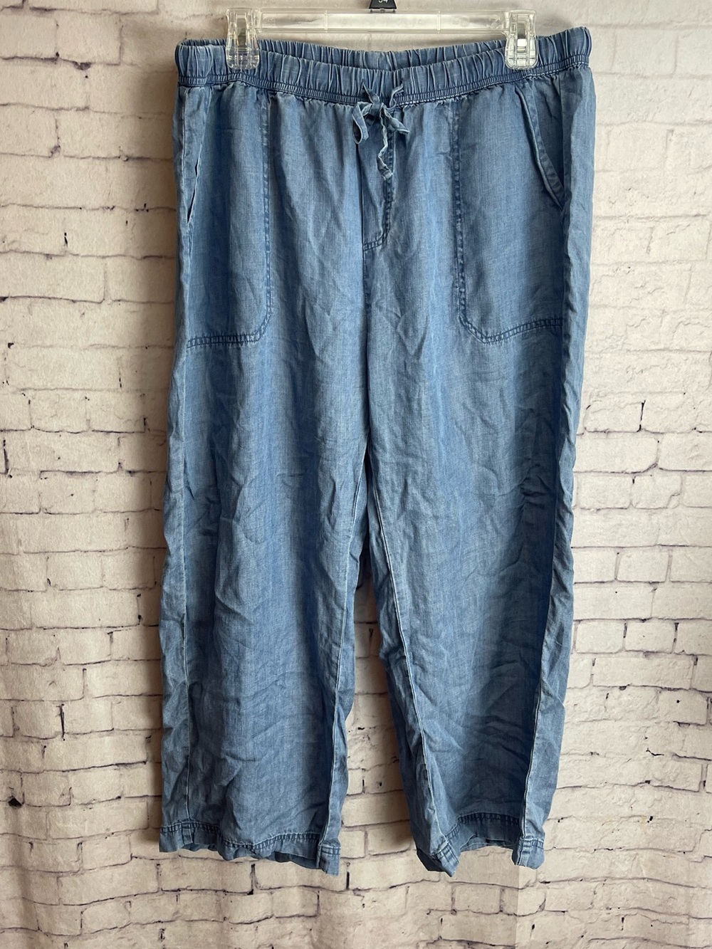Splendid size XL chambray loose fit pants